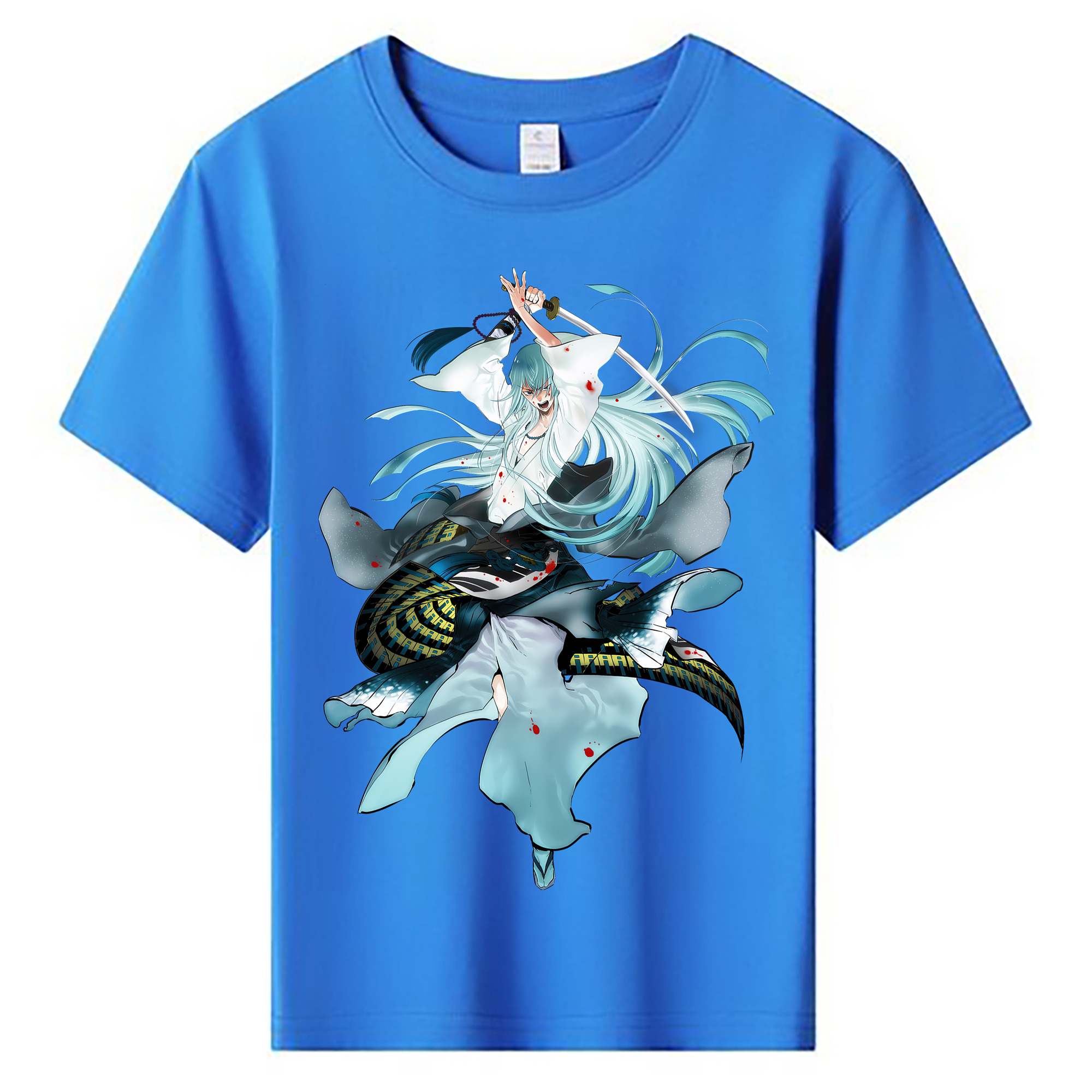 （画像用） 刀剣乱舞 Touken Ranbu 綿100％キッズTシャツ（フロントプリント）